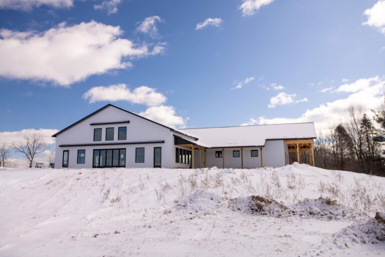 The Cox Ranch a brand new, modern wedding venue in Custer, Michigan